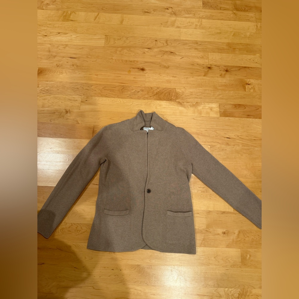J CREW sweater blazer NWT